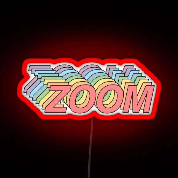 ZOOM RGB Neon Sign