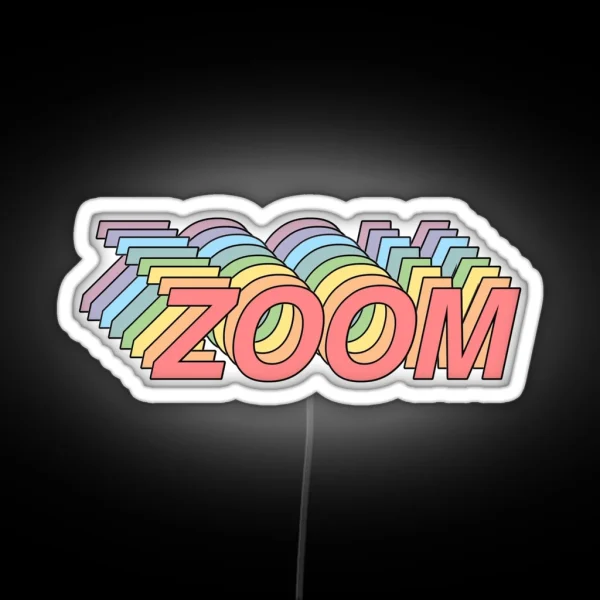 ZOOM RGB Neon Sign