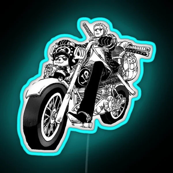 Zoro And Chopper RGB Neon Sign