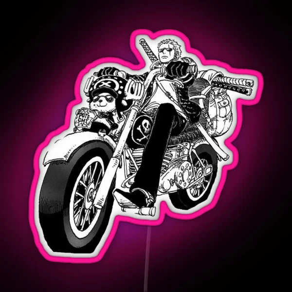 Zoro And Chopper RGB Neon Sign