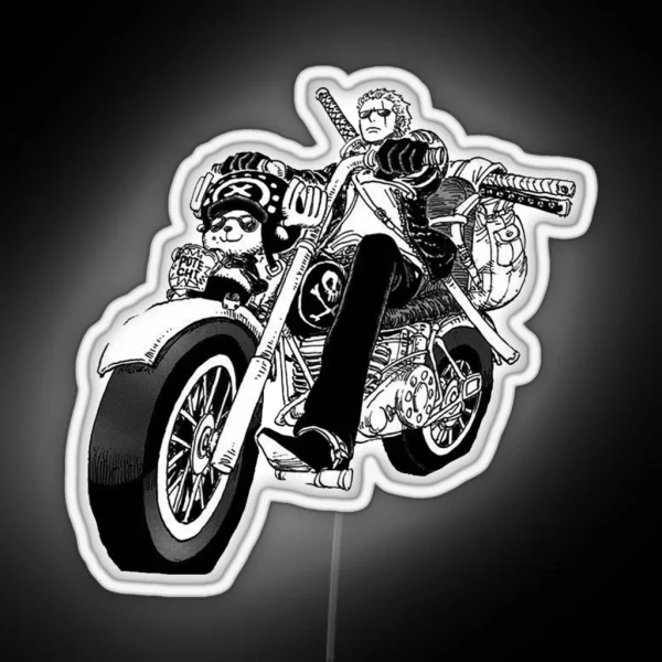 Zoro And Chopper RGB Neon Sign