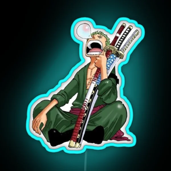 Zoro One Piece RGB Neon Sign