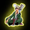 Authentic Zoro One Piece Anime RGB Neon Lighted Sign Display