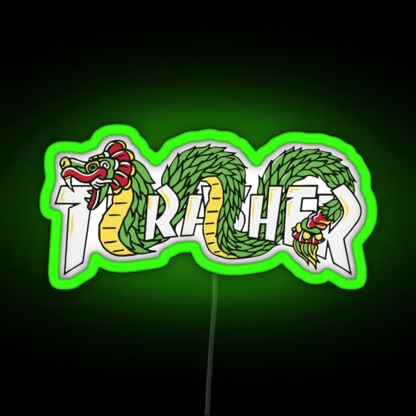 Aztec RGB Neon Sign