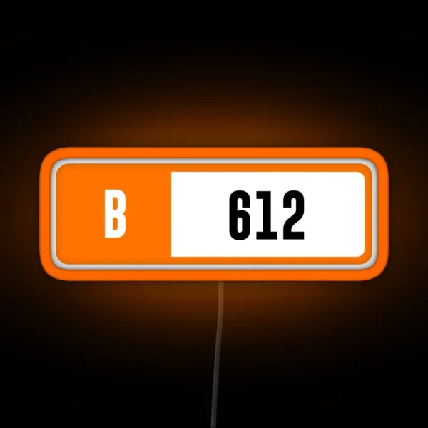 B 612 Forza Performance Index RGB Neon Sign