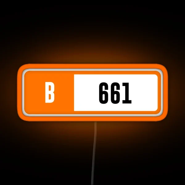 B 661 Forza Performance Index RGB Neon Sign