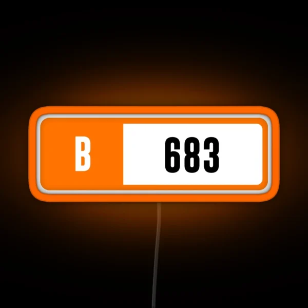 B 683 Forza Performance Index RGB Neon Sign
