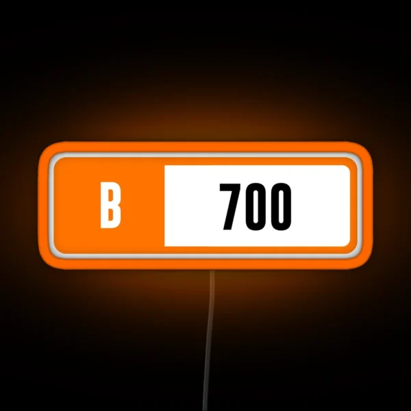 B 700 Forza Performance Index RGB Neon Sign