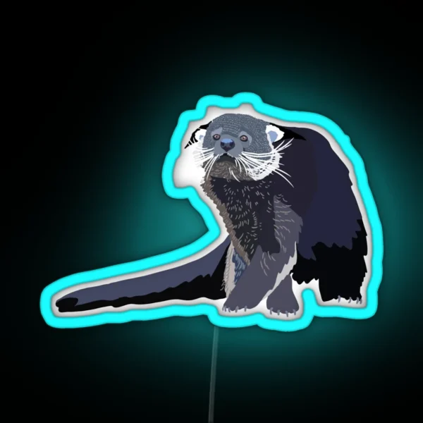 B Is For Binturong RGB Neon Sign