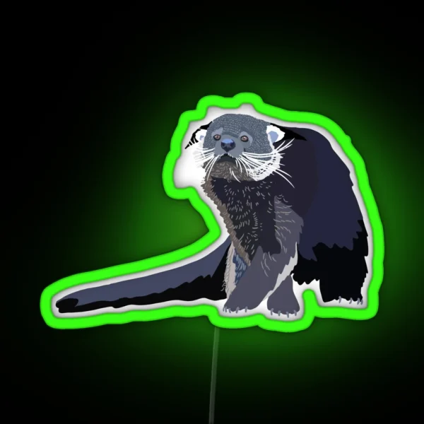 B Is For Binturong RGB Neon Sign