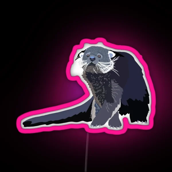 B Is For Binturong RGB Neon Sign