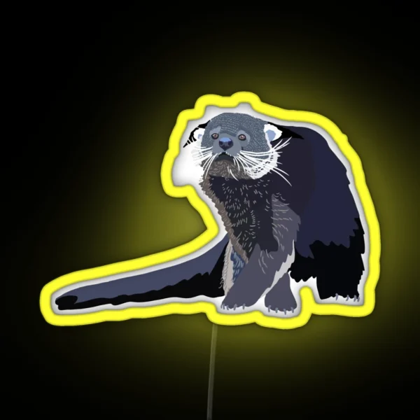 B Is For Binturong RGB Neon Sign