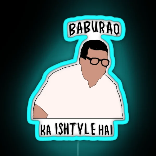 Baburao RGB Neon Sign
