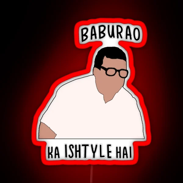 Baburao RGB Neon Sign