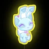 Baby Aisha Neopet Cat RGB Neon Sign - Image 5
