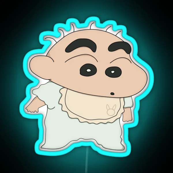 Baby Shinchan RGB Neon Sign
