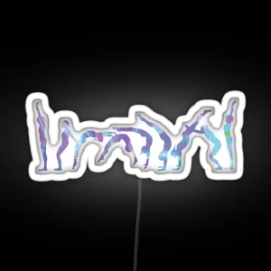 Back Handspring RGB Neon Sign