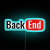 Backend Developer Back End Youtube RGB Neon Sign - Image 2