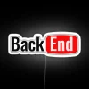 Backend Developer Back End Youtube RGB Neon Sign - Image 4