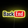 Backend Developer Back End Youtube RGB Neon Sign - Image 5