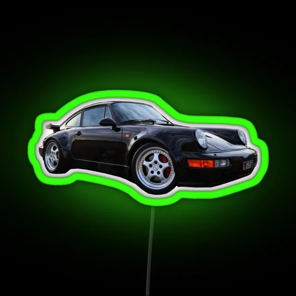 Bad Boys Porsche 911 RGB Neon Sign