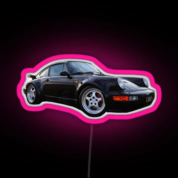 Bad Boys Porsche 911 RGB Neon Sign
