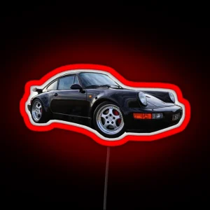 Bad Boys Porsche 911 RGB Neon Sign