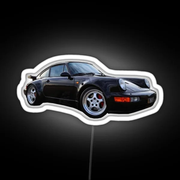 Bad Boys Porsche 911 RGB Neon Sign