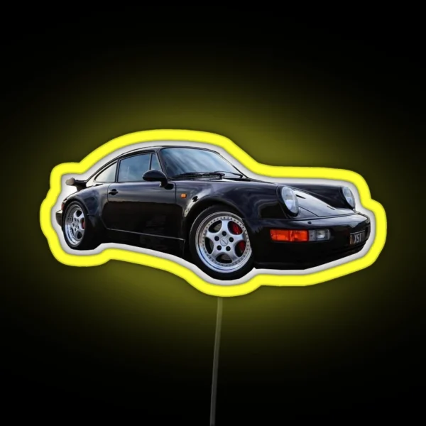 Bad Boys Porsche 911 RGB Neon Sign