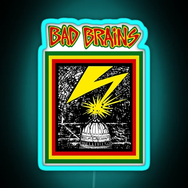 Bad Brainsbad Brains RGB Neon Sign
