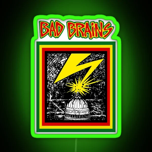 Bad Brainsbad Brains RGB Neon Sign