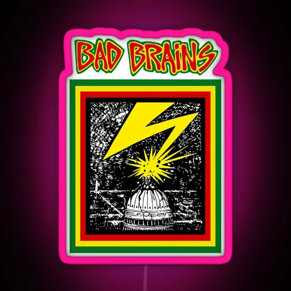 Bad Brainsbad Brains RGB Neon Sign