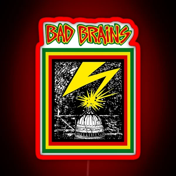 Bad Brainsbad Brains RGB Neon Sign