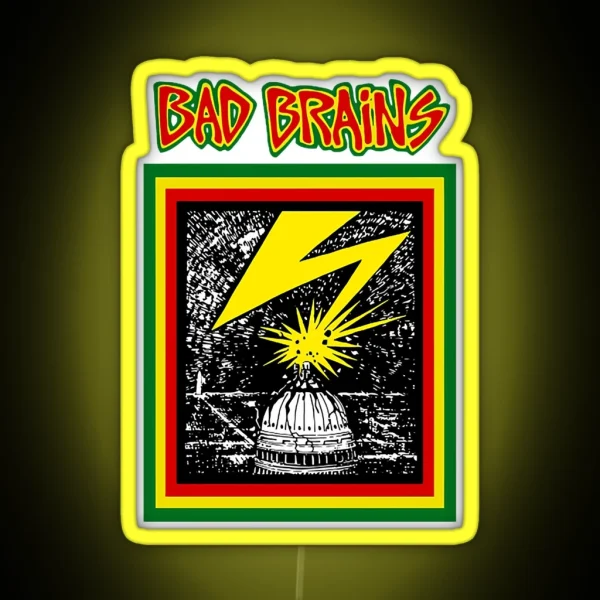 Bad Brainsbad Brains RGB Neon Sign
