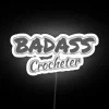 Badass Crocheter RGB Neon Sign - Image 5