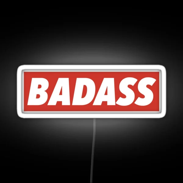Badass RGB Neon Sign