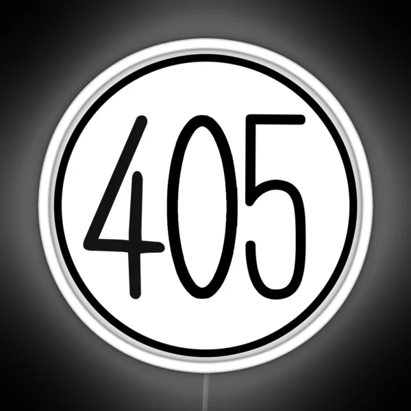 Badge 405 Hunter Exam RGB Neon Sign
