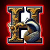 Badger And The Letter H Fantasy RGB Neon Sign - Image 2
