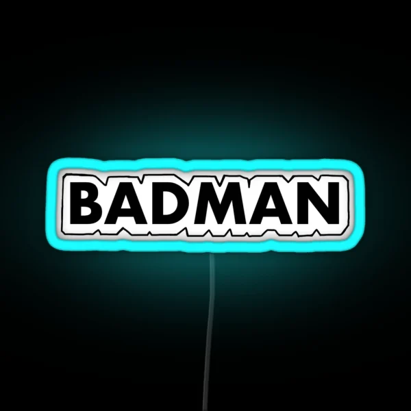 Badman RGB Neon Sign