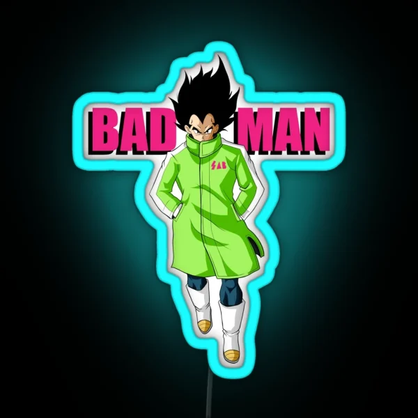 Badman The Prince Of All Swag RGB Neon Sign