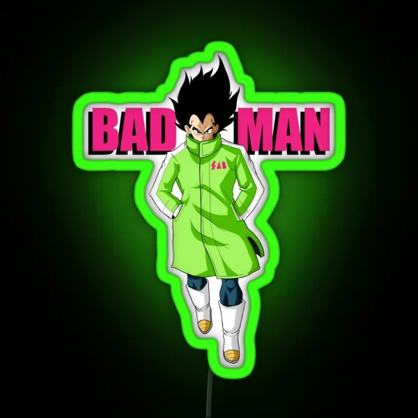 Badman The Prince Of All Swag RGB Neon Sign