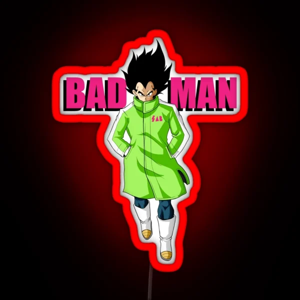 Badman The Prince Of All Swag RGB Neon Sign