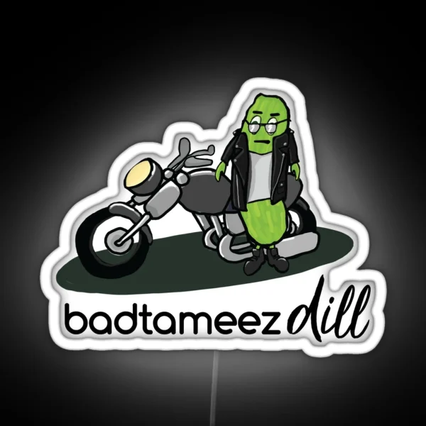 Badtameez Dill Bollywood Puns RGB Neon Sign