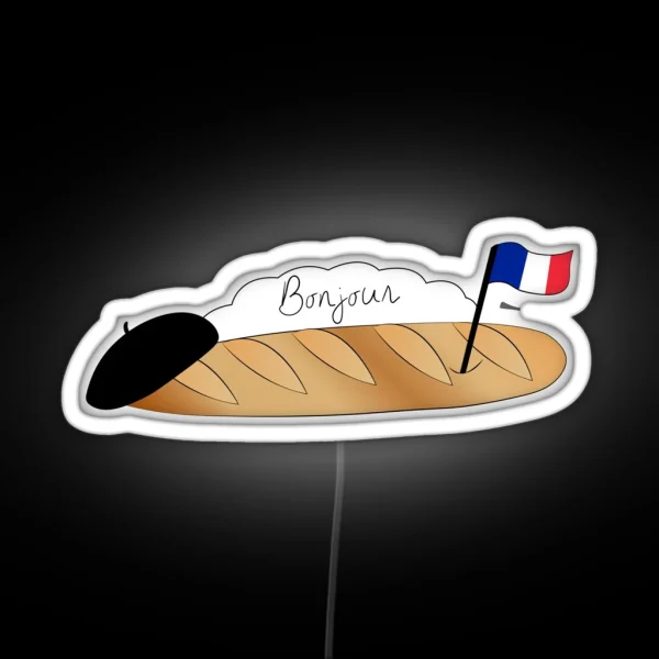 Baguette RGB Neon Sign