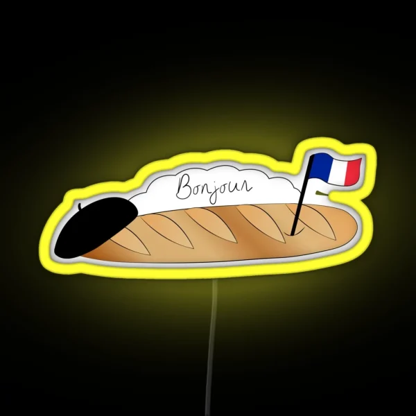 Baguette RGB Neon Sign