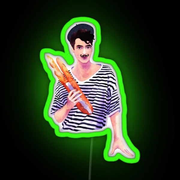 Baguettes RGB Neon Sign