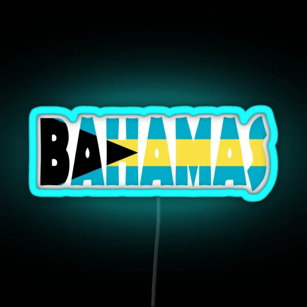 Bahamas RGB Neon Sign