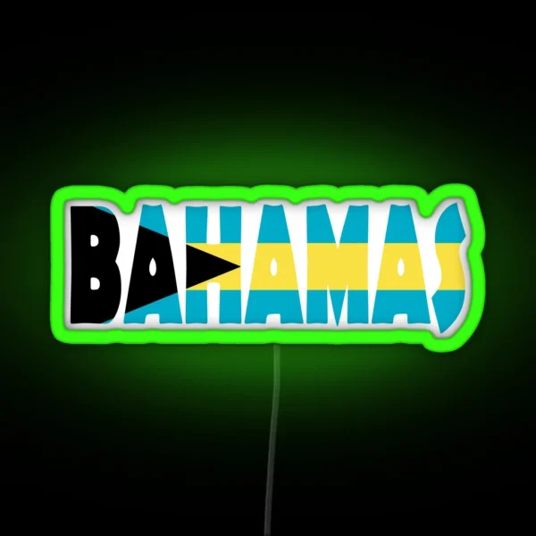 Bahamas RGB Neon Sign