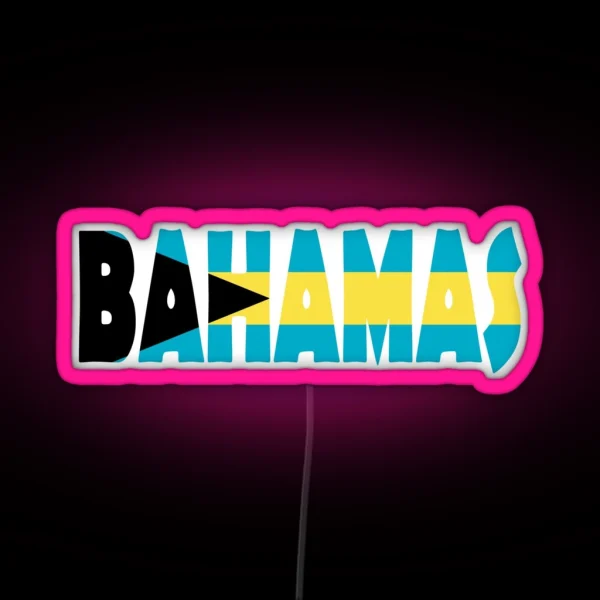 Bahamas RGB Neon Sign