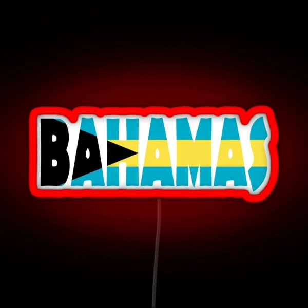 Bahamas RGB Neon Sign